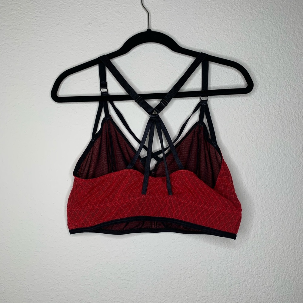 sold Torrid plus size red strappy bralette 2X - Picture 8 of 12